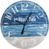 Evergreen On Beach Time Round Wooden Wall Clock -Glas24 Shop unnamed file 3407