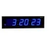 Ivation Live Fine Huge Large Big Oversized Digital LED Clock - Shelf or Wall Mount (30 Inch - Blue -Glas24 Shop unnamed file 3410