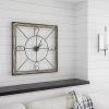 Gray Metal & Jute Wall Clock - Foreside Home & Garden 6 Gray Metal & Jute Wall Clock - Foreside Home & Garden -Glas24 Shop unnamed file 3446