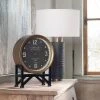 Shyam Table Clocks Black/Brass - Uttermost -Glas24 Shop unnamed file 3460