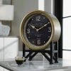 Shyam Table Clocks Black/Brass - Uttermost -Glas24 Shop unnamed file 3461