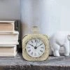 Small Weathered Table Clock White - Stonebriar Collection -Glas24 Shop unnamed file 3468