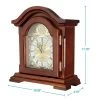 Bedford Clocks Clock Collection Redwood Mantel clock with Chime -Glas24 Shop unnamed file 3472