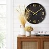 20" Wood Wall Clock Brass - Threshold™ 1 20" Wood Wall Clock Brass - Threshold™ -Glas24 Shop unnamed file 350