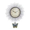 The Lakeside Collection Lakeside Wall Hanging Flower Clock with Analog Number Face -Glas24 Shop unnamed file 363
