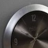 11" Steel Core Wall Clock Bullet Silver - FirsTime -Glas24 Shop unnamed file 377