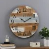 Rustic Farmhouse Barn Wood Wall Clock - FirsTime & Co. White -Glas24 Shop unnamed file 388