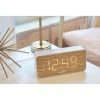 Extra Large Display Digital Alarm Clock White/Pine - Capello -Glas24 Shop unnamed file 39