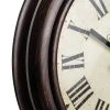 12" Traditional Bronze Roman Numeral Wall Clock Bronze - Patton Wall Decor -Glas24 Shop unnamed file 395