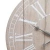 20" Rustic Light Natural Wood Plank Frameless Farmhouse Wall Clock Natural - Patton Wall Decor -Glas24 Shop unnamed file 405