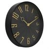12" Modern Dial with Raised Number Wall Clock Gold - Westclox -Glas24 Shop unnamed file 409