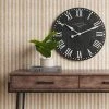 23" Wood Wall Clock Black - Threshold™ -Glas24 Shop unnamed file 433
