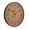 26" Wood Wall Clock Pine Finish Black - Threshold™ -Glas24 Shop unnamed file 437