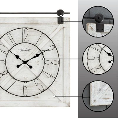 unnamed-file-453.jpg Field Haven Farmhouse Barn Door Clock - FirsTime Galvanized Metal -Glas24 Shop unnamed file 453