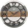 Shabby Wood Plank Wall Clock - FirsTime & Co.® Gray -Glas24 Shop unnamed file 468