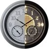 FirsTime 18" First Time Rediant LED Outdoor Wall Clock Charcoal -Glas24 Shop unnamed file 474