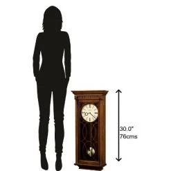 Howard Miller 625525 Howard Miller Kathryn Wall Clock 625525 Tuscany Cherry
