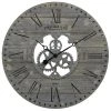 Shiplap Gears Farmhouse Wall Clock Gray - FirsTime -Glas24 Shop unnamed file 507
