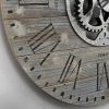 Shiplap Gears Farmhouse Wall Clock Gray - FirsTime -Glas24 Shop unnamed file 508