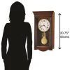 Howard Miller 620154 Howard Miller Eastmont Wall Clock 620154 Windsor Cherry -Glas24 Shop unnamed file 523