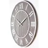 23" Wine Barrel Wood/Metal Wall Clock Gray - Infinity Instruments -Glas24 Shop unnamed file 548