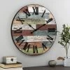 Emmett Farmhouse Shiplap Wall Clock - FirsTime Black -Glas24 Shop unnamed file 577