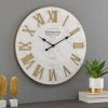 Emmett Farmhouse Shiplap Wall Clock - FirsTime Black -Glas24 Shop unnamed file 579