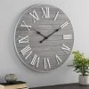 Emmett Farmhouse Shiplap Wall Clock - FirsTime Black -Glas24 Shop unnamed file 580