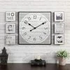 Farmhouse Frame Gallery Set Wall Clock - FirsTime White -Glas24 Shop unnamed file 592
