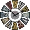 24" Numeral Windmill Farmhouse Wall Clock Galvanized Finish - FirsTime & Co. -Glas24 Shop unnamed file 595