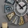 24" Numeral Windmill Farmhouse Wall Clock Galvanized Finish - FirsTime & Co. -Glas24 Shop unnamed file 596