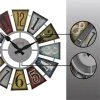 24" Numeral Windmill Farmhouse Wall Clock Galvanized Finish - FirsTime & Co. -Glas24 Shop unnamed file 598