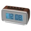 JENSEN AM/FM Dual Alarm Clock Radio with Digital Retro "Flip" Display - Brown (JCR-232) -Glas24 Shop unnamed file 65