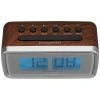 JENSEN AM/FM Dual Alarm Clock Radio with Digital Retro "Flip" Display - Brown (JCR-232) -Glas24 Shop unnamed file 66
