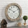 Sandstone Outdoor Wall Clock - FirsTime Light Brown -Glas24 Shop unnamed file 690