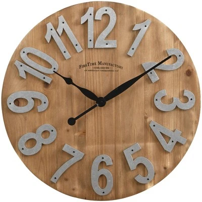unnamed-file-698.jpg Josephine Slat Wood Farmhouse Clock - FirsTime Gray -Glas24 Shop unnamed file 698