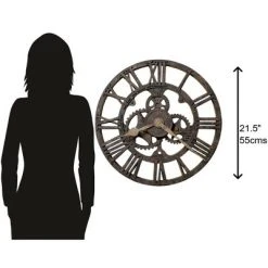 Howard Miller 625275 Howard Miller Allentown Wall Clock 625275 Polyresin