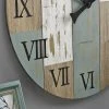 27" Timberworks Farmhouse Wall Clock Aged Teal/Shabby White - FirsTime & Co. -Glas24 Shop unnamed file 779