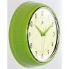 9.5" Retro Metal Wall Clock Dark Green - Infinity Instruments -Glas24 Shop unnamed file 786