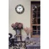 13" Faux Slate Stone Mosaic Indoor/Outdoor Wall Clock - Infinity Instruments -Glas24 Shop unnamed file 798