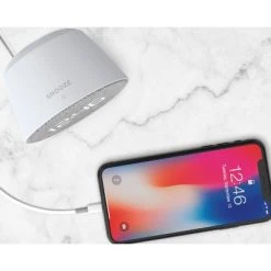 Round Time Table Clock Gray - Capello