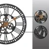 Roman Gear Clock - FirsTime Silver -Glas24 Shop unnamed file 825