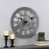 Roman Gear Clock - FirsTime Silver -Glas24 Shop unnamed file 827