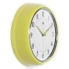 9.5" Metal Retro Wall Clock Yellow - Infinity Instruments -Glas24 Shop unnamed file 828