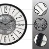Montevallo Farmhouse Gears Clock - FirsTime Black -Glas24 Shop unnamed file 838
