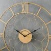 Milan Geometric Wall Clock Gold - FirsTime -Glas24 Shop unnamed file 843