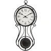 9" x 20" Harwich Pendulum Wall Clock Black - FirsTime -Glas24 Shop unnamed file 853