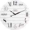 27" Shiplap Chic Farmhouse Wall Clock Aged White - FirsTime & Co. -Glas24 Shop unnamed file 882