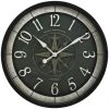 24" Compass Rose Wall Clock Oil Rubbed Bronze - FirsTime & Co. -Glas24 Shop unnamed file 887