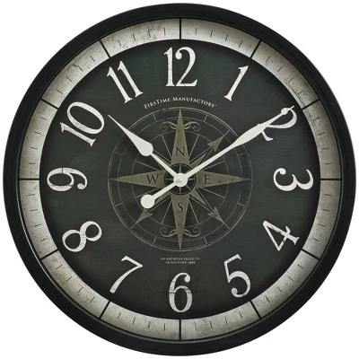 unnamed-file-887.jpg 24" Compass Rose Wall Clock Oil Rubbed Bronze - FirsTime & Co. -Glas24 Shop unnamed file 887